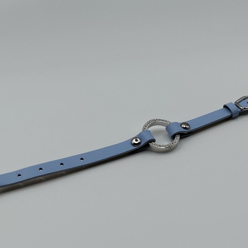 Origami Owl Single Wrap Bracelet with Crystal Window Plate